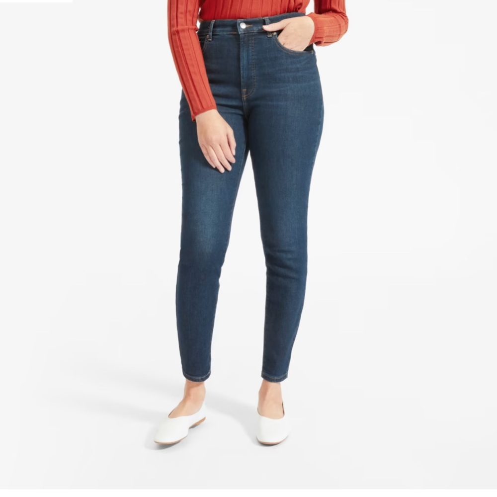 Everlane Authentic Stretch High Rise Skinny Jean - 27 Reg